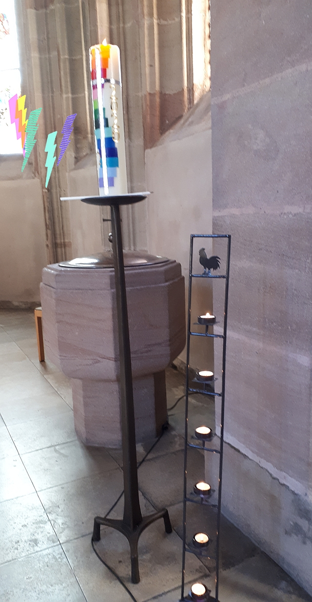 anfangsgottesdienst kerze