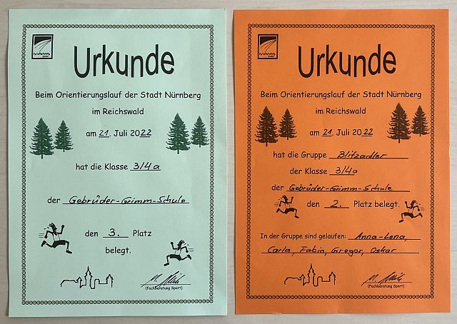urkunden lauf